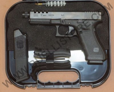 GLOCK 17 CON FRESATURE E FILETTATURA SU CANNA