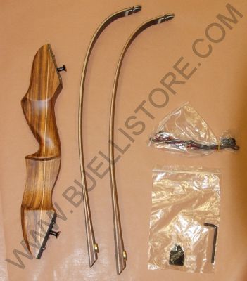 BIG TRADITION ARCO LION BLACK 60" 45# RH PER DESTRI