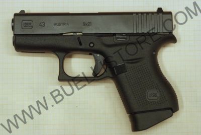 GLOCK 43 SEMIAUTOMATICA CAL. 9X21