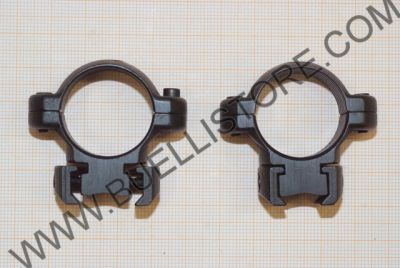 NIKKO STIRLING ATTACCO PER OTTICHE CON TUBO DA 1'' PER SLITTE DA 11mm