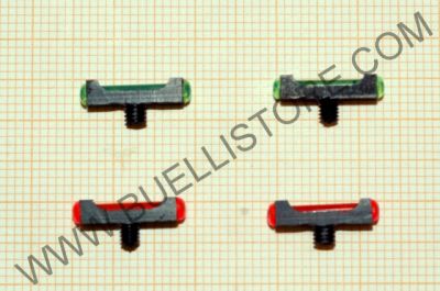 TONI SYSTEM MIRINO PER FUCILI IN FIBRA OTTICA ROSSA O VERDE