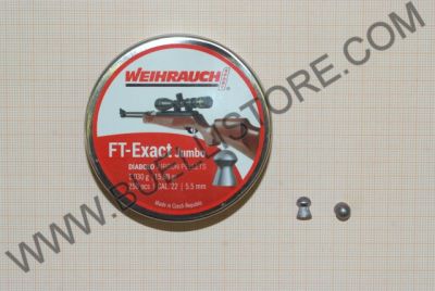 WEIHRAUCH EXACT JUMBO 5.50 - PESO 1.03 GRAMMI - 250 PZ