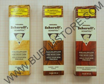 PRODOTTO PER LA PULIZIA E PROTEZIONE DELLE CALCIATURE IN LEGNO SCHERREL'S SCHAFTOL