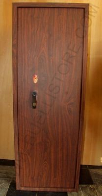 ARMADIO BLINDATO 10/12 POSTI + TESORETTO CON VERNICIATURA IN LEGNO 4493 TL