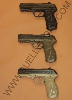  GAMO PISTOLA SCARRELLANTE PT-85 CAL.4.5 IN TRE COLORAZIONI 