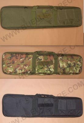 FODERO PORTA FUCILE VERDE-VEGETATO O NERO DIMENSIONI 108 X 28 CM 