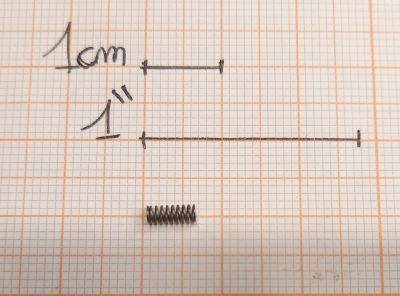 MOLLA SICURA GRILLETTO PER BERETTA APX 