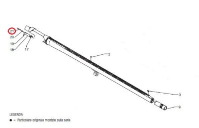 BENELLI MOLLA ESPULSORE PER SUPER 90/MONTEFELTRO/RAFFAELLO N.T./RAFFAELLO V.T./RAFFAELLO 2013/M1/M2/M3 SUPER 90/M4 SUPER 90/VINCI/SUPERVINCI/ARGO/ARGO-E