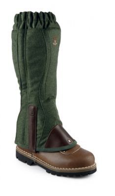 RISERVA | GHETTA IN LODEN CON INSERTI IN PELLE (R4011)