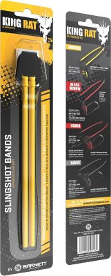 BARNETT King Rat Slingshots, cinturino di ricambio elastico standard in gomma 