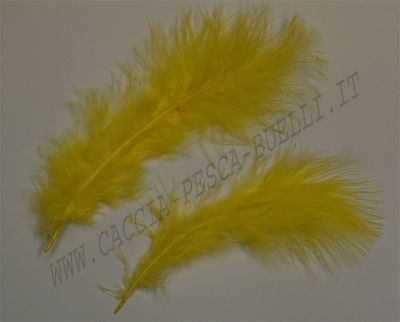 SEVERO E MARI PIUME MARABOU GRANDE BRIGHT YELLOW