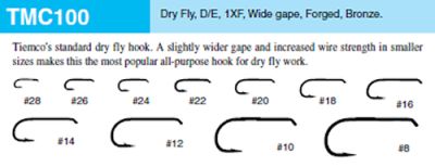 TIEMCO AMO MOSCA TMC-100 - MIS:14 - 20PZ