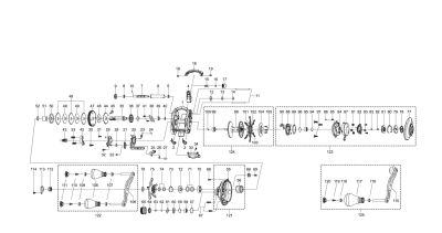 RICAMBI PER MULINELLI ABU GARCIA REVO BEAST 41-L