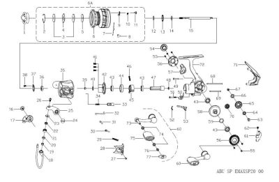 RICAMBI ABU GARCIA ELITE MAX 20