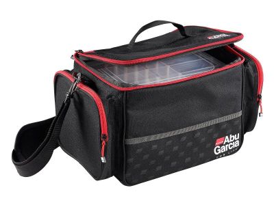 ABU GARCIA | SHOULDER BAG BORSA CON TRACOLLA E 3 BOX PORTA ARTIFICIALI