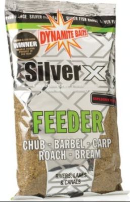 DYNAMITE SILVER X FEEDER EXPLOSIVE MIX PASTURA PER FEEDER 900 gr