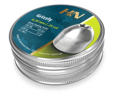 PIOMBINI H&N GRIZZLY 2.02g cal. 6,35 (.25) | 150pz. ≥ 40 J