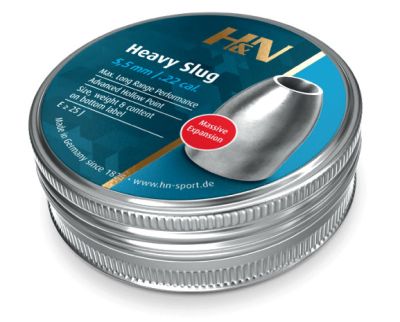 H&N HEAVY SLUG 34gr cal. 5,5 (.217) | 150pz. ≥ 25 J