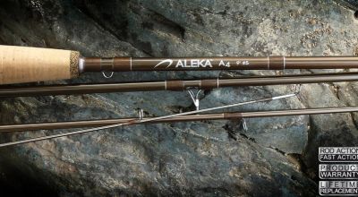 ALEKA FLY ROD A4 9' # 9  125 Gr 4 SEZIONI