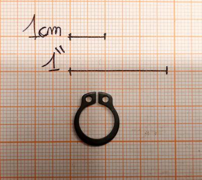 BERETTA - RICAMBIO ANELLO ELASTICO BUSSOLA PISTONE PER SEMIAUTOMATICI SERIE  AL 391