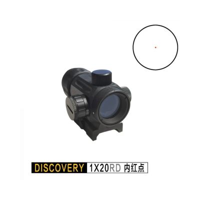 DISCOVERY OPTICS RED DOT CIRCLE 1X20 RD #BLACK