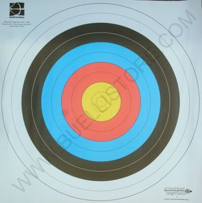 ARROWHEAD BERSAGLIO FITA 80 X 80 CM - 5 PZ