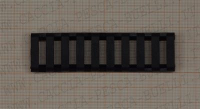 B&T COPRI RAIL WEAVER PROTEZIONE IN GOMMA NERA 9.5 CM