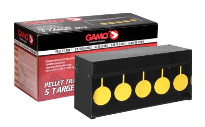GAMO PELLET TRAP 5 TARGETS BOX
