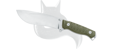 COLTELLO GOLEM LAMA FISA - BLACK FOX GREEN