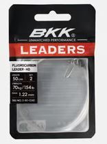 BKK FLUOROCARBON LEADER-HD PIKE SNAP - 50 CM