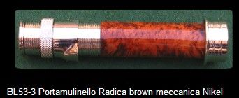 GATTI PORTA MULINELLO PER CANNA DA MOSCA IN RADICA NERABL 53-3