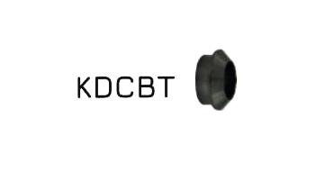 INSERTO CONICO KDCBT COLORE NERO KDPS16
