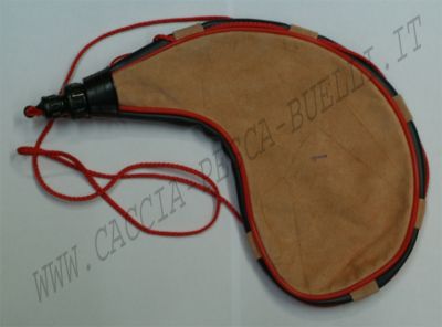 BORRACCIA IN PELLE FORMA  A LUNA 1.5LT