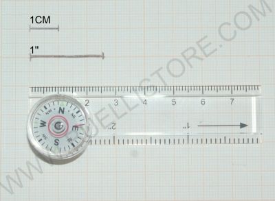 VICTORINOX BUSSOLA CON RIGHELLO TRASPARENTE 4.0567.42