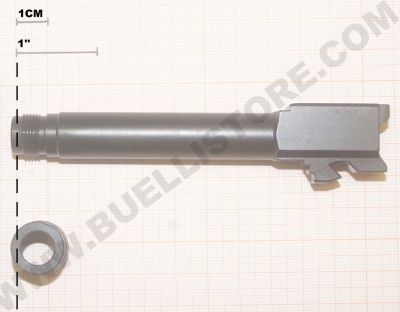 GLOCK 19 - CANNA FILETTATA CAL. 9X21 - DA GEN 1 A GEN 4