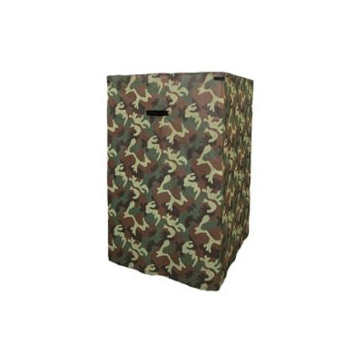 CAPANNO DA CACCIA QUADRATO 1 MT IN TESSUTO MIMETICO ANTIRIFLESSO SENZA TETTO