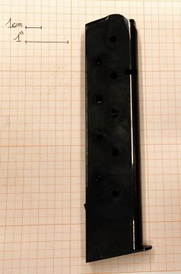 MEC-GAR CARICATORE BRUNITO PER COLT 1911 E CLONI  DA 11 COLPI CAL. 45 ACP