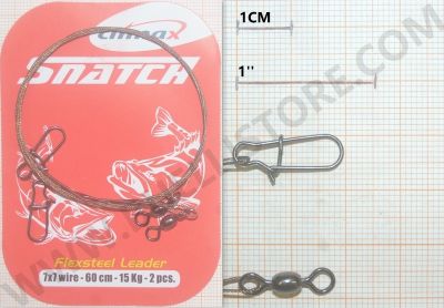 CLIMAX SNATCH - 60 CM - CAVETTI IN ACCIAIO ESTREMAMENTE FLESSIBILE 