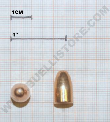 CHEDDITE PALLE 9 X 21 FMJ 124 GRANI 
