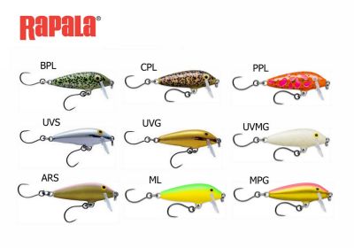RAPALA COUNTDOWN SH - 3 CM - 4 G - CON DOPPIO AMO