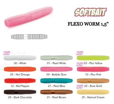 MAJORA BY FABIO ZENI | FLEXO WORM 1,5"