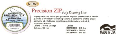 CORTLAND PRECISION ZIP POLY RUNNING LINE - 30LB