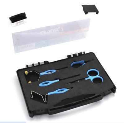 PRO FLY TYING TOOLS KIT - SET ATTREZZI COSTRUZIONE