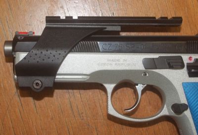 CZ SHADOW SP01 - BRIDGE MOUNT - ATTACCO WEAVER SUPERIORE PER MONTAGGIO OTTICHE PER PISTOLE