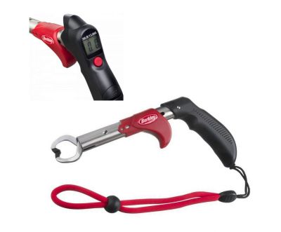 BERKLEY PINZA GRIP A PISTOLA IN ACCIAIO CON BILANCIA 