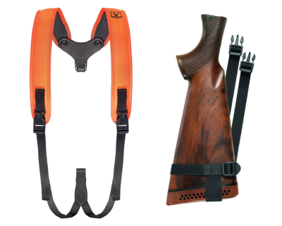 RISERVA - TRACOLLA DOPPIA PER FUCILE / CARABINE E ALLOGGIO PER CALCIO  - IN CORDURA