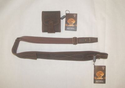 ARTIPEL | SET TRACOLLA E GIBERNA (7 COLPI) IN EXPLORER / PELLE