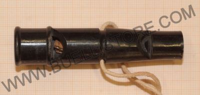 FISCHIETTO PER CANI IN VERO CORNO DOPPIA EMISSIONE DEL SUONO - 8 cm 