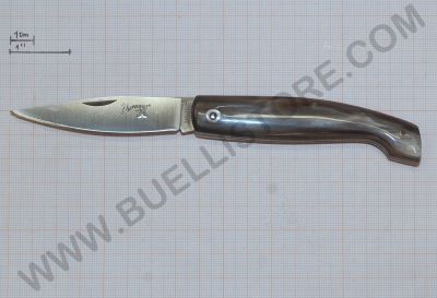 FOX COLTELLO NURAGUS PATTADA MANICO IN CORNO 17cm