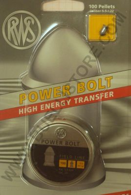 RWS PALLINI POWER BOLT 5.5 PESO 1.6 G - 100 pz